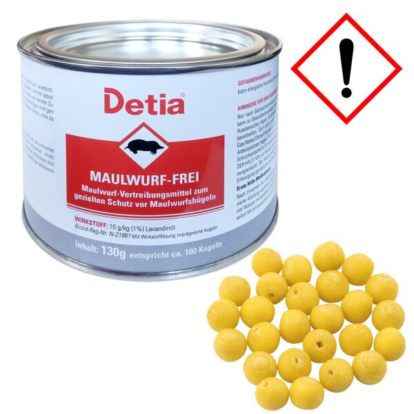 Detia Maulwurffrei 130g