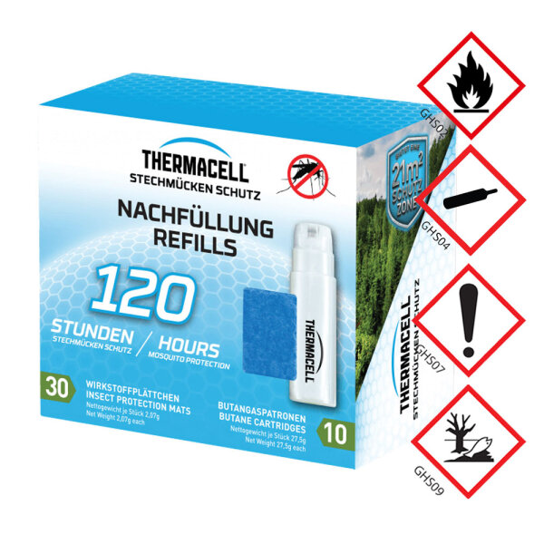 Thermacell® Nachfüllpackung R-10 – 120 Stunden Mückenschutz Nachfüllset