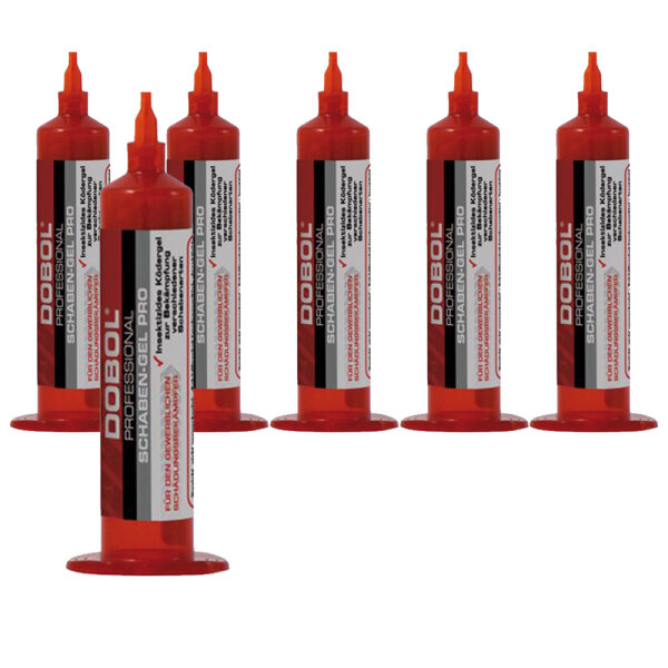 DOBOL® Schabengel 6 × 30 g – Schabenköder Gel gegen Kakerlaken ohne Zubehör