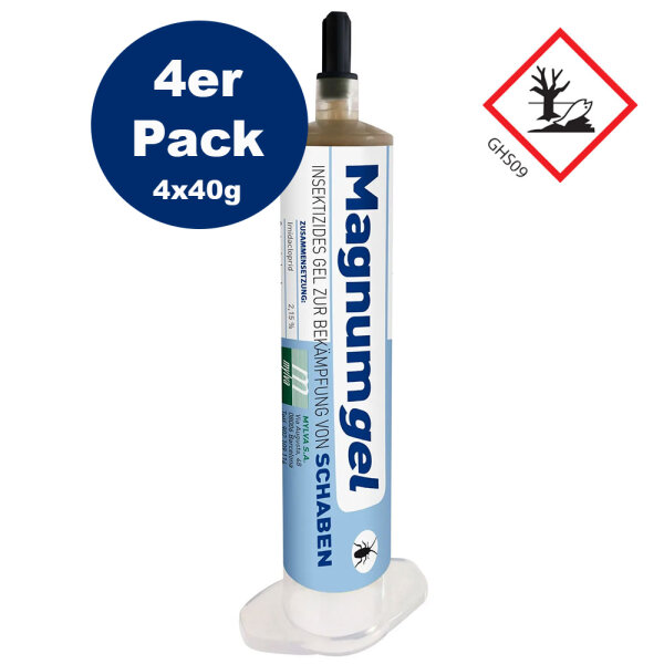 Magnum® Schaben Gel 4 × 40 g – Gelköder gegen Schaben & Kakerlaken