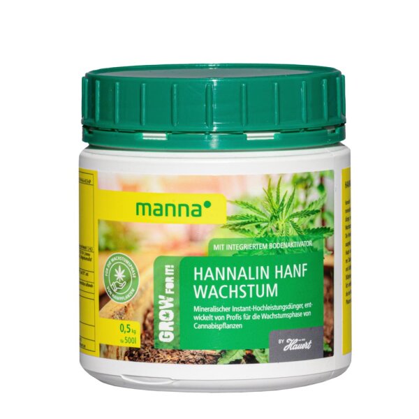 Manna® Hannalins Wachstum 500 g – Spezialdünger für kräftiges Pflanzenwachstum