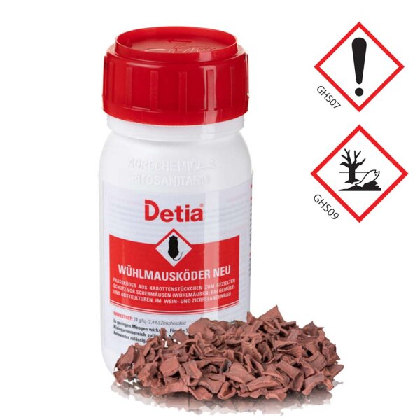Detia Wühlmausköder Neu 90g