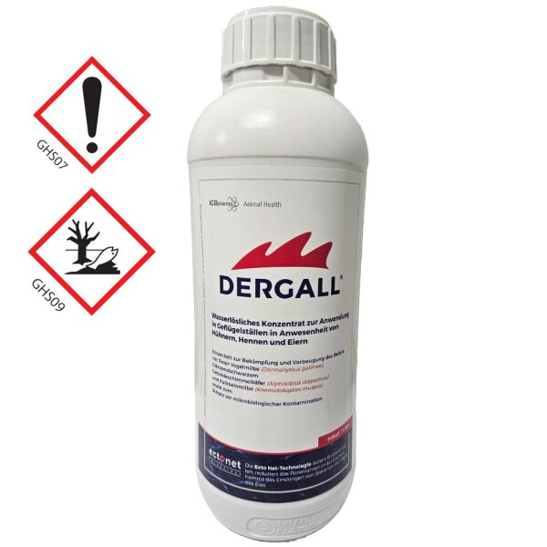 Dergall für Geflügelställe 1 Liter