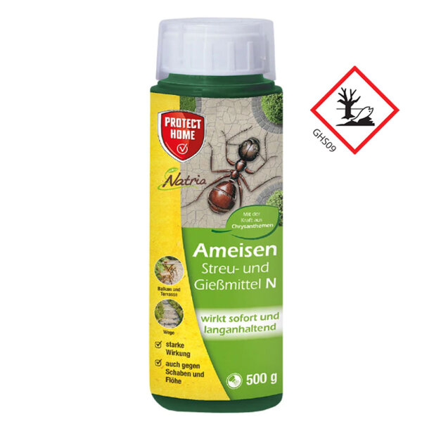 Natria Ameisen Streu- und Gießmittel N 500g