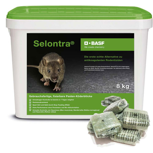 Selontra 8kg gegen Nager