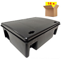 Kwizda Rattenbox schwarz EURO VPE=14 Stück