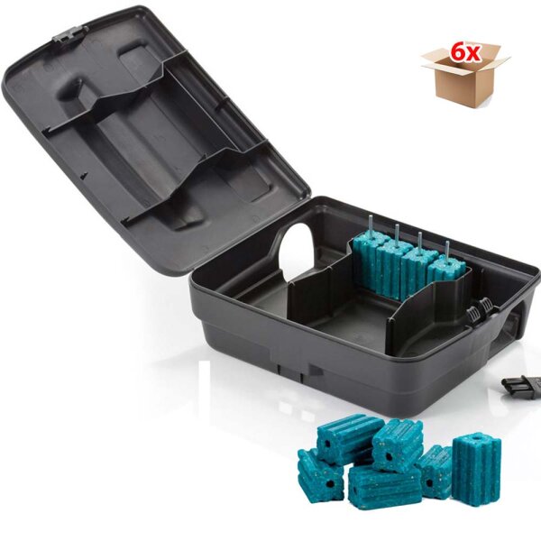 TOMCAT Profi Nagerbox 6 Stück