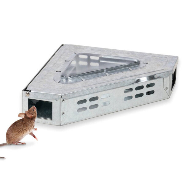 PM Lebendfalle Maus aus Metall